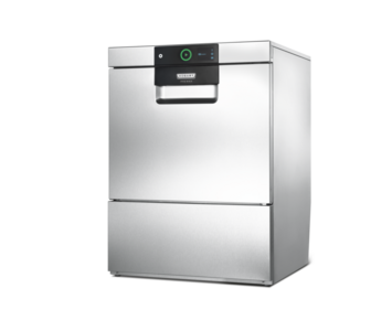 Hobart voorlader vaatwasmachine Premax FP met ingebouwde waterontharder